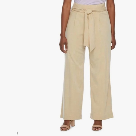 NWOT Worthington Regular Fit Wide Leg Trouser - Picture 1 of 12